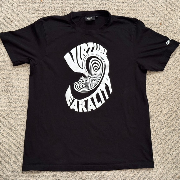 Genelec “Virtual Earality” T-Shirt 2019 - Black L - Picture 1 of 5